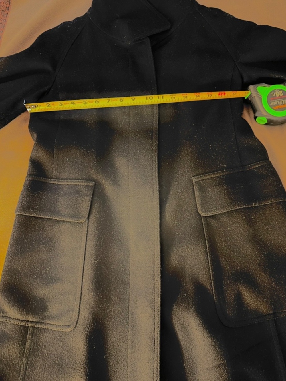 BURBERRY London Black Wool Cashmere Tailored Coat US 10 - Picture 6 of 10